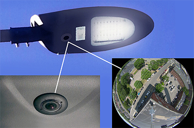 surveillance street lights